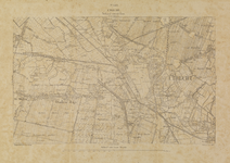 214043 Topografische kaart van de stad Utrecht met wijde omgeving; met weergave van de verkavelingen, bebouwing, wegen, ...